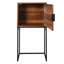 Aliveya 40cm W Metal Bedside Table