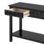 Table d'entrée en placage de sapin 58,3 po U_Style-1987614162-1987614169-1987614163