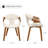 Bocea 17.32'' H Swivel Faux Leather Upholstery Dining Armchairs (Set of 2)-92085010-113608651