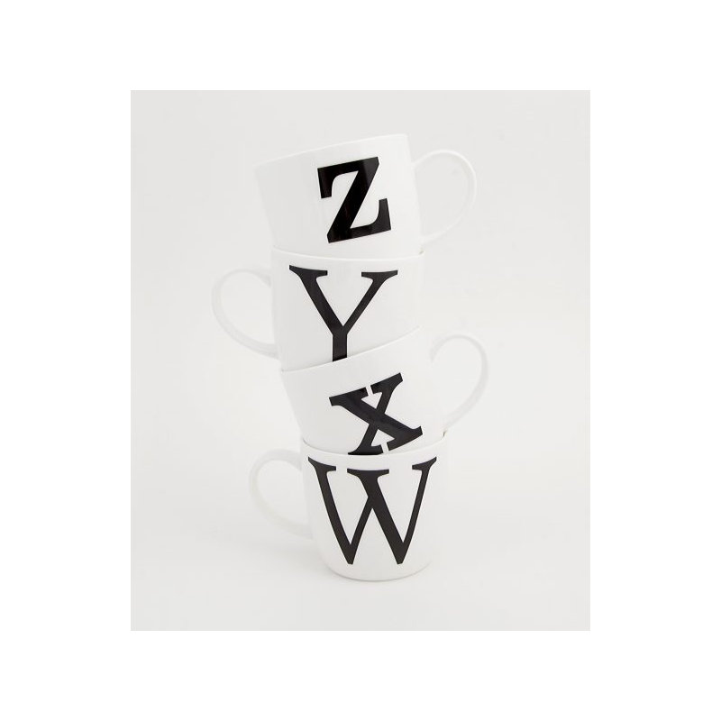Rhuddlan Bone China Coffee Mug, F