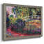 Le pont japonais (l'eau) - reproduction de photo sur toile-96273651-96273652