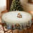 Machine-washable polyester tablecloth for Christmas party decorations