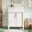 Meuble-lavabo 24 po avec lavabo en céramique intégré-2047554463