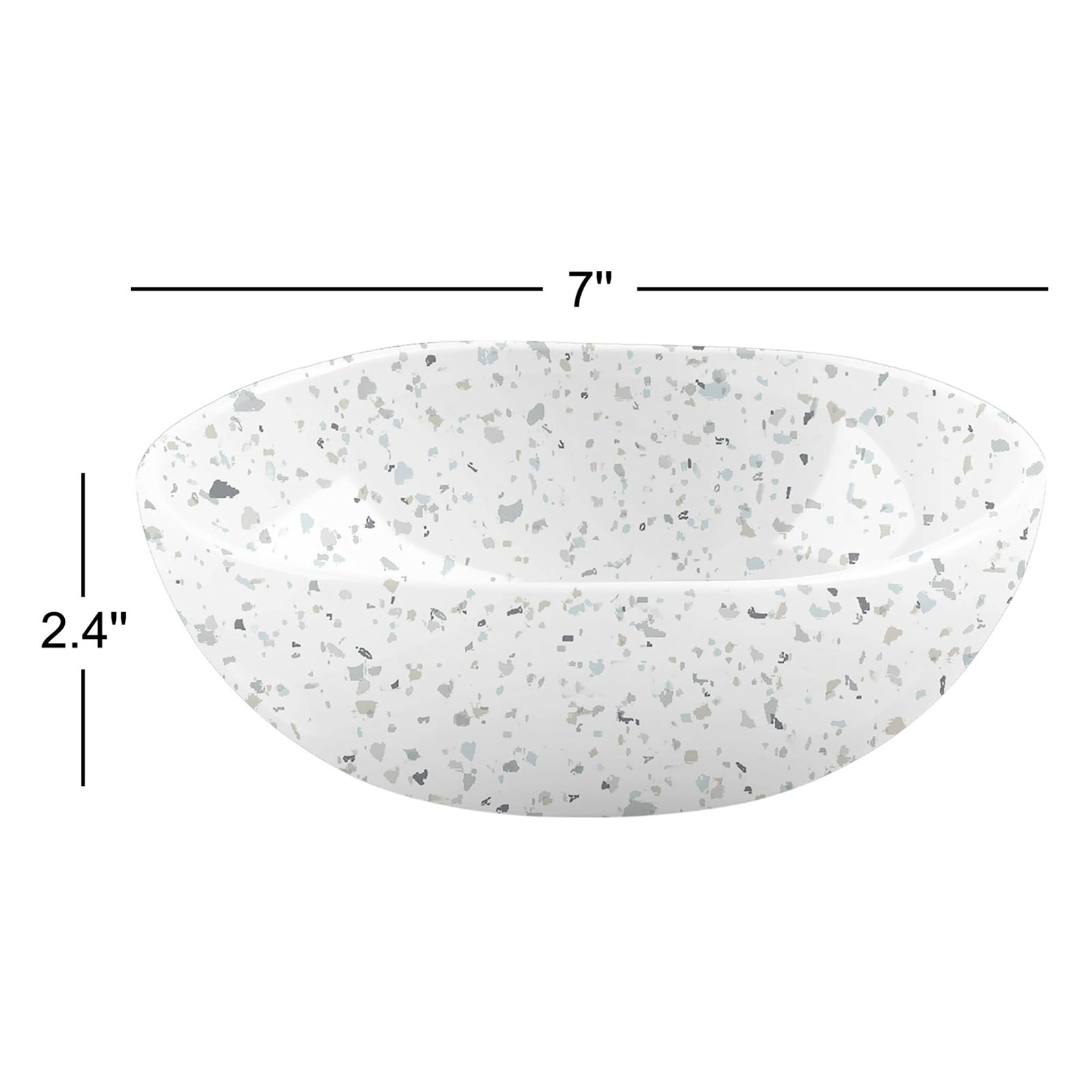 Samata Melamine Cereal Bowl