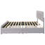 Farlow Upholstered Linen Drawers Bed Frame-560954707-560954716
