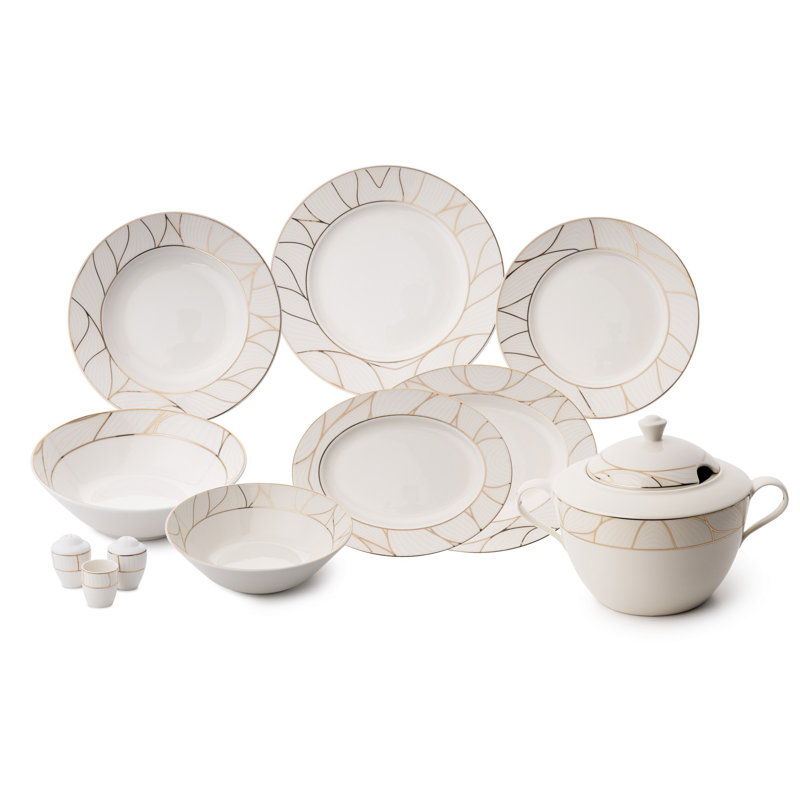 Krysta Dinnerware Set 60 Piece - Service for 12