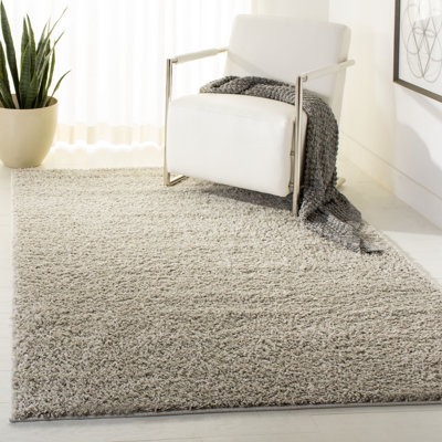 Tapis de couleur unie à poils longs Bertjan Performance
