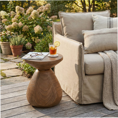 Table d'appoint d'extérieur pour patio, balcon