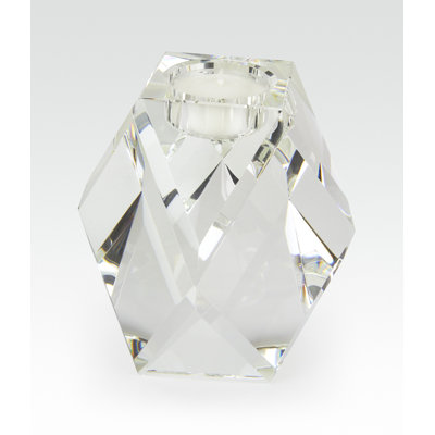Porte-votive en cristal petit diamant diamond cut
