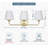 Roberts 3-Light Vanity Light - Brushed Gold-106713537