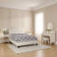 Lit double tapissier avec tête de lit capitonnée Diamond-570062562