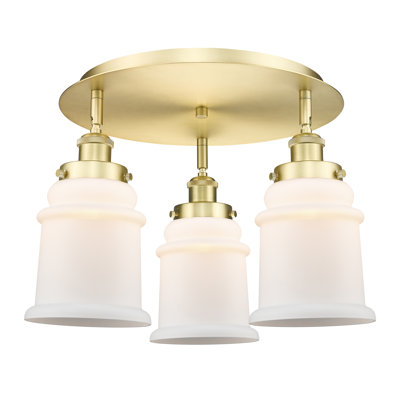 Alvi Glass Flush Mount