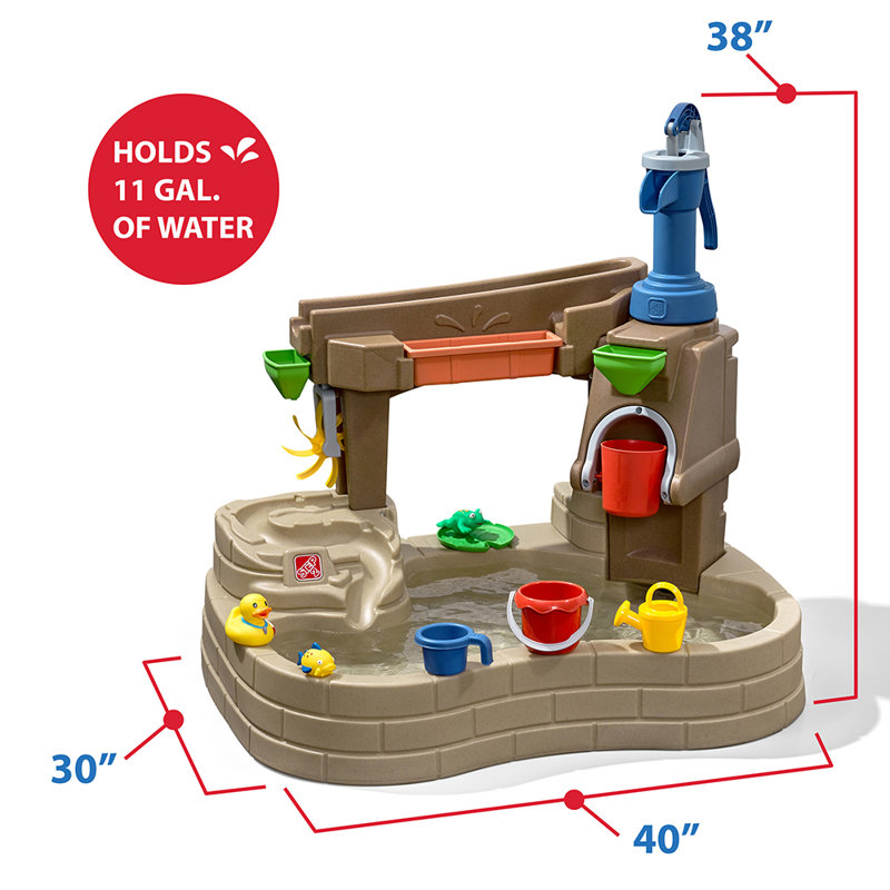 Step2 Pump & Splash Discovery Pond Toddler Water Table