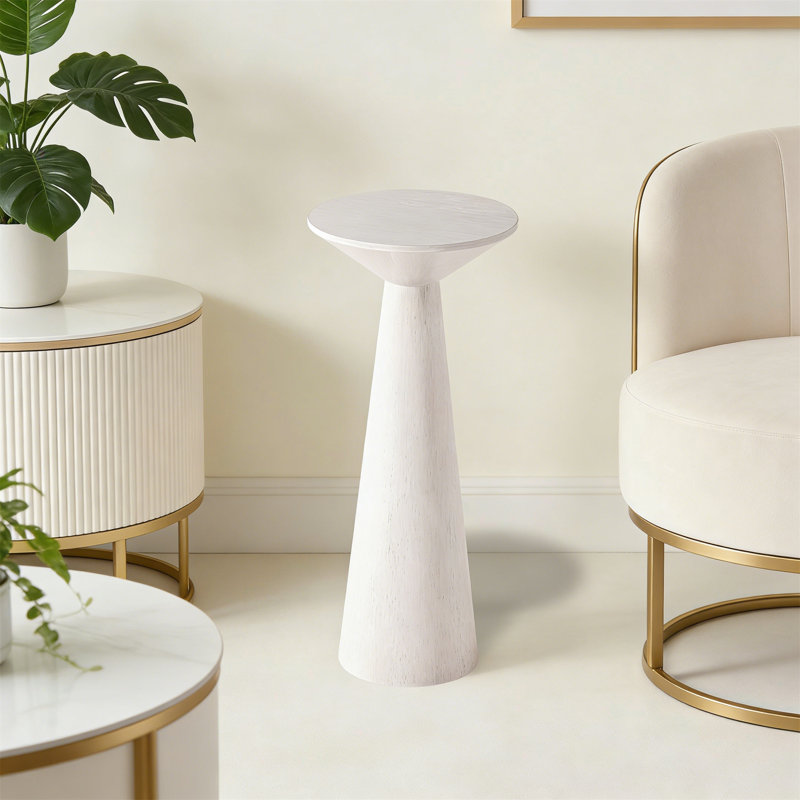 End Table, White