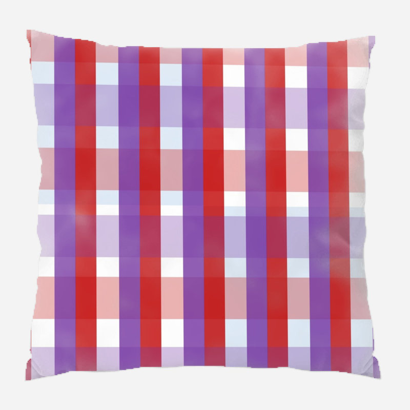 Coussin décoratif Gingham