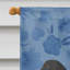 Caniche en polyester à 2 côtés 40 x 28 po standard welcome drapeau maison-957493101