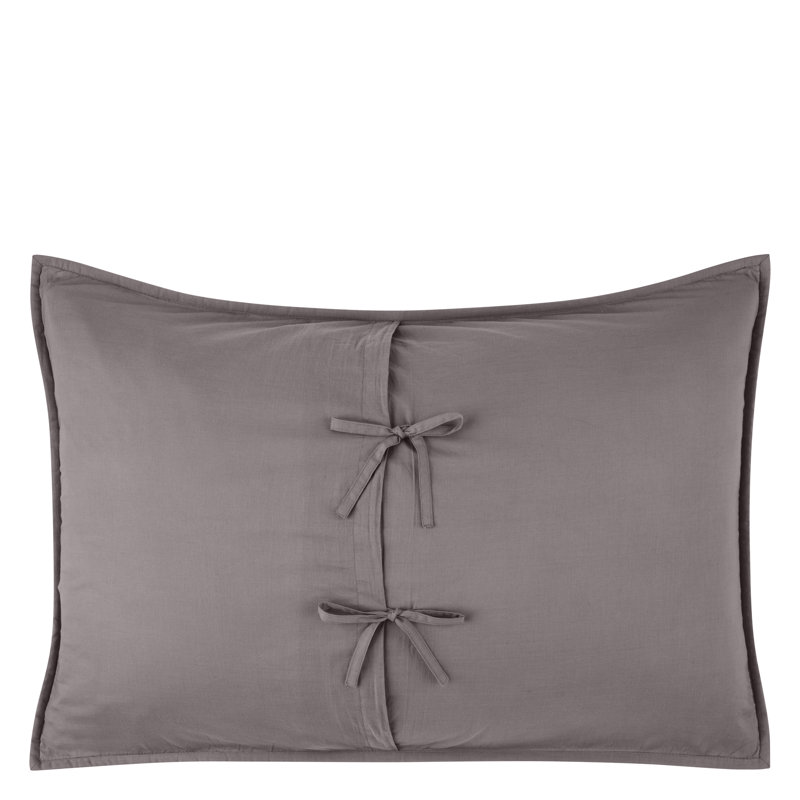 Savoie Dove Standard Quilted Pillowcase
