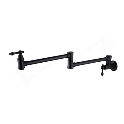 Wall Mount Folding Kitchen Pot Filler Faucet