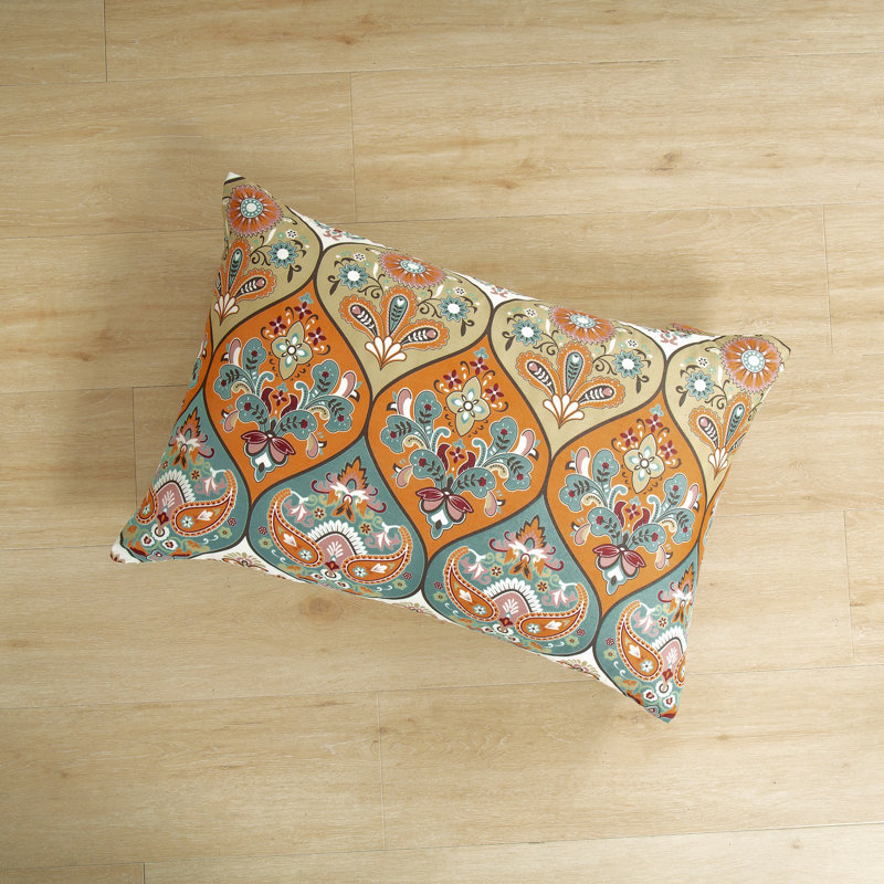Bohemian Floral Medallion Duvet Cover Set – Reversible Patterned Bedding with Soft Cotton Blend