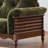 American-style light luxury fabric sofa.