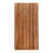 Solid Wood Teak with UV Finish and Live Edge, 60"x30"x1.5" Bracket/Corbel