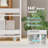 Slim Rolling Cart - 4 Tier Mobile Shelving Unit With Wheels For Kitchen, Bathroom, And Narrow Spaces