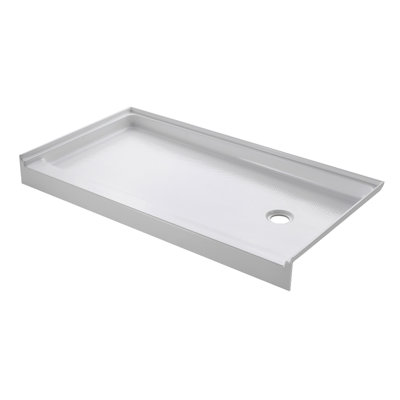 Kingston Brass Bonaire 60-Inch x 32-Inch Anti-Skid Acrylic Shower Base