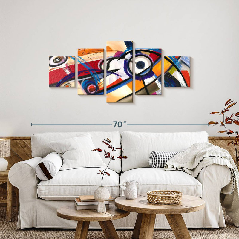 Bold Streams, 24" H x 55" W