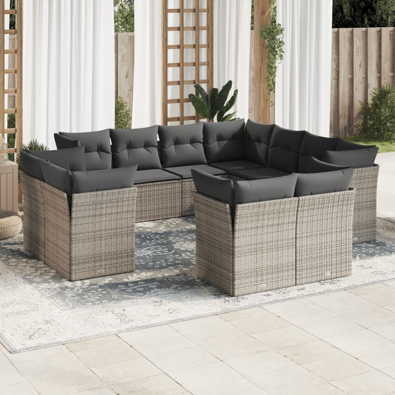 Ensemble de canapé de jardin Vidaxl