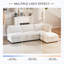 Canapé modulaire 2 places avec rangement caché et repose-pieds-331557876