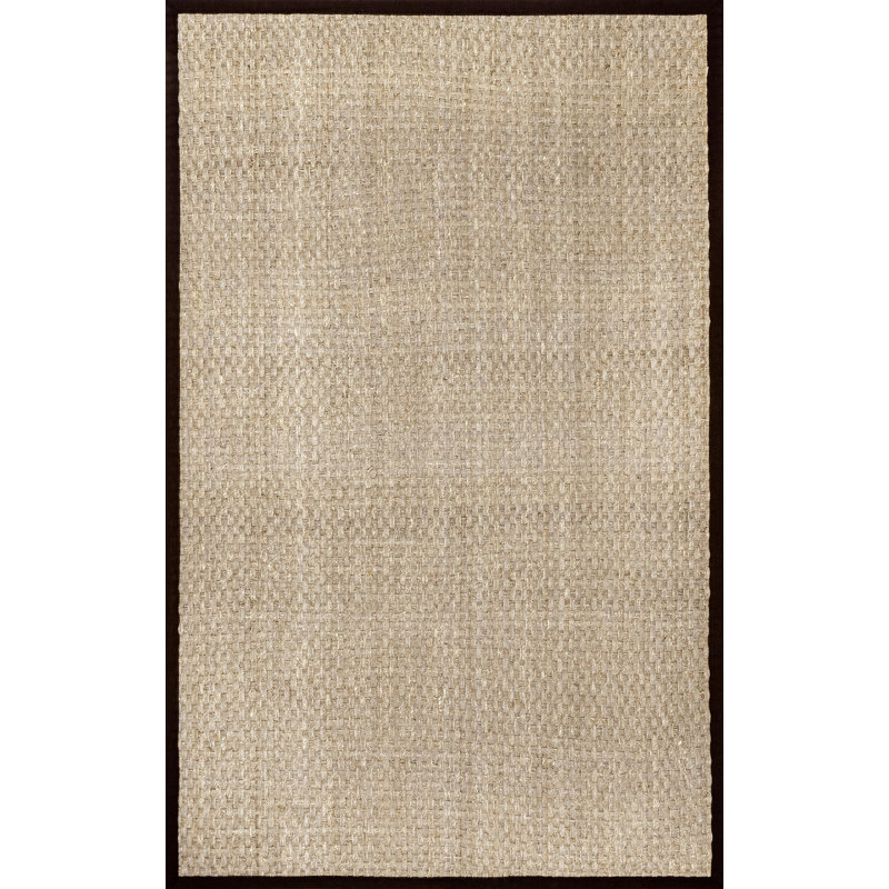 Tapis intérieur / extérieur beige Galiana, Rectangle 2 pi 6 po x 4 pi