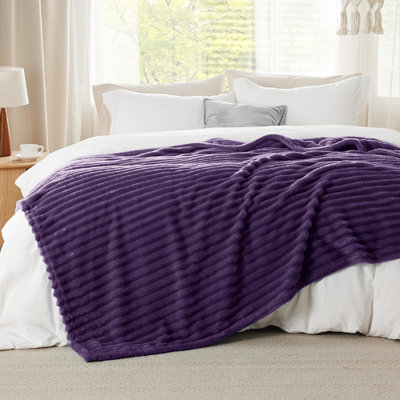 Essential Bedsure 299gsm Super Soft Cozy Flannel Fleece Blanket For Bed&Couch GentleSoft™️