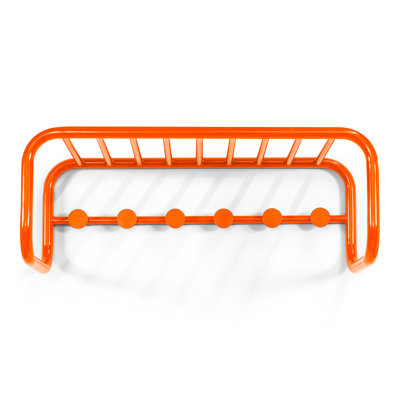 Retro Steel Wall 5 - Hook Coat Rack