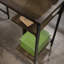 Bureau en L, finition brune