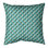 Coussin décoratif carré à losanges rétro Katelyn Elizabeth