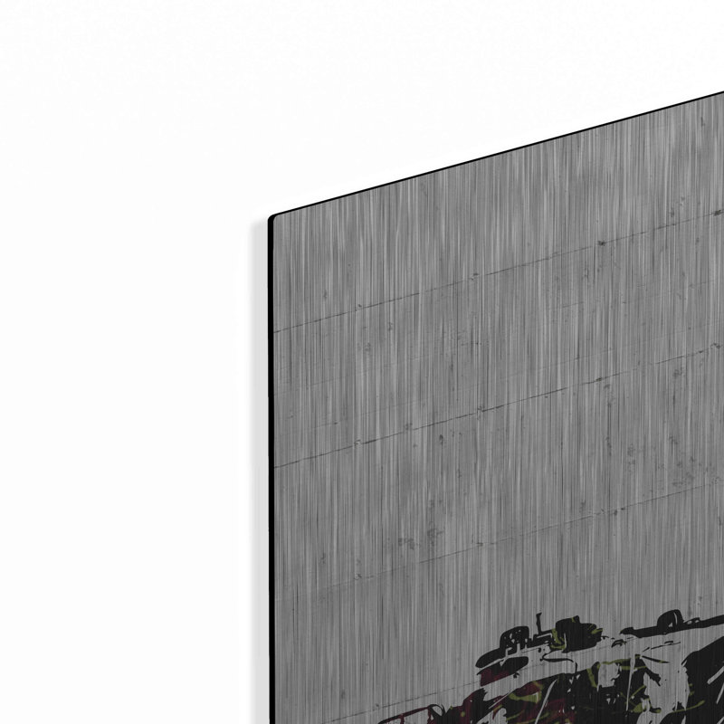 Panzer Party' by Danksy, Metal Wall Art, 36" H x 36" W