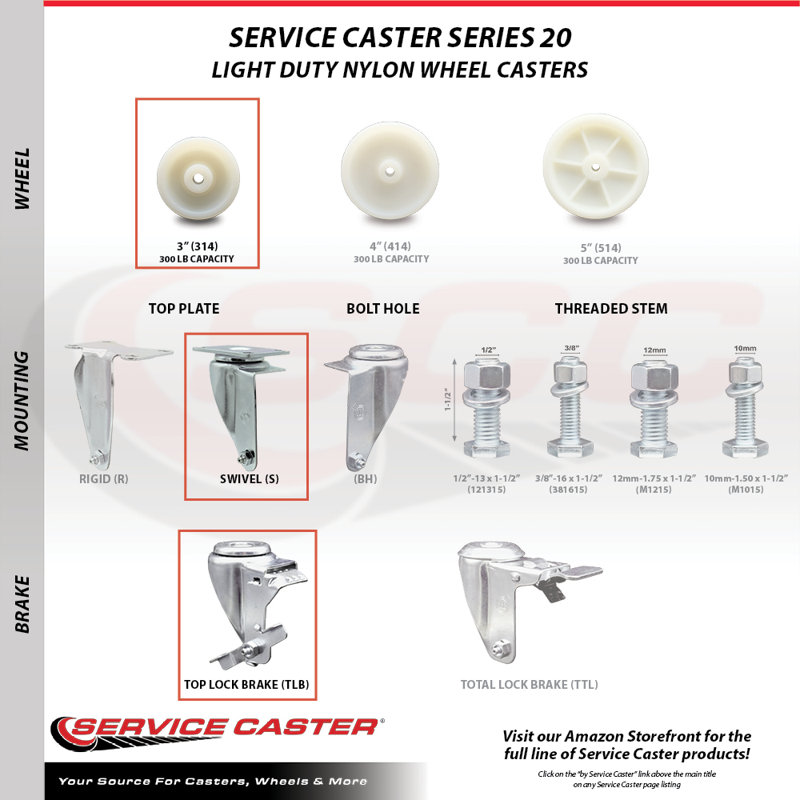 Nylon Caster