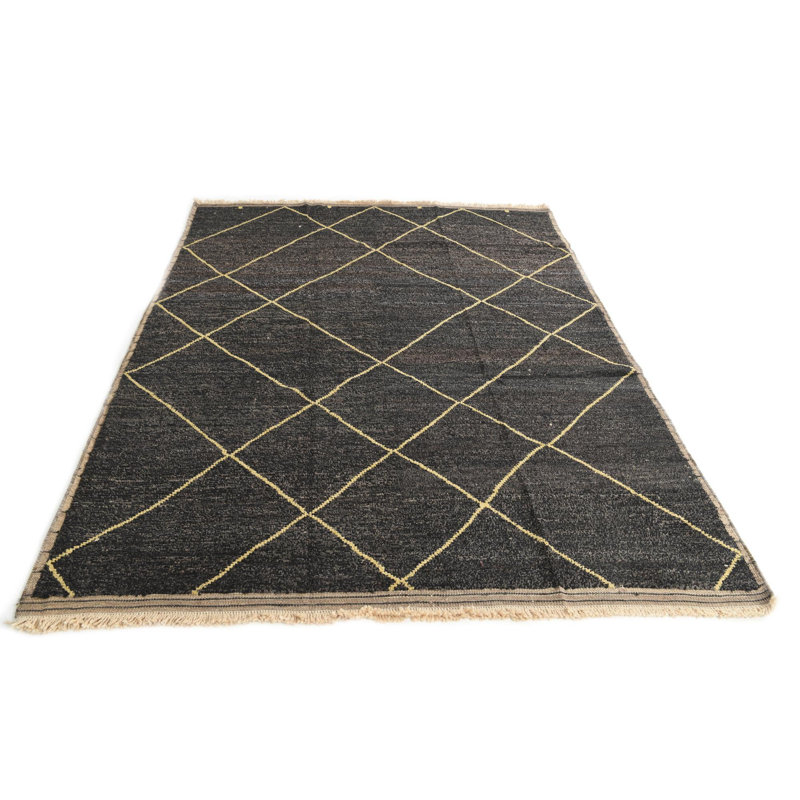 Tapis noir Odea
