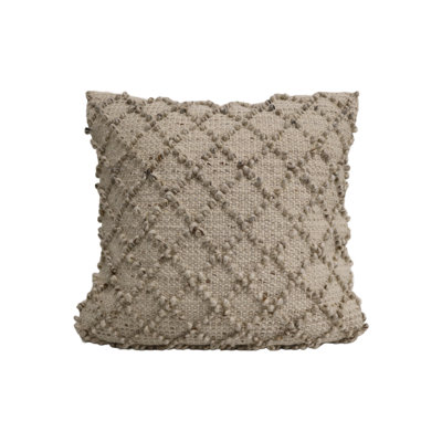  Wool Blend Throw Pillow