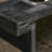 Dual-tier Shelving Mdf Vintage Industrial Table For Rustic Spaces