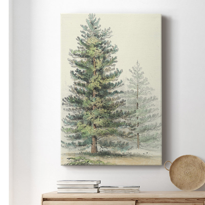 Majestic pin I - peinture sur toile tendue, H 18 po x l 12 po x P 1,5 po