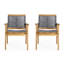 MCGILL Chic Dining Chairs Set of 2