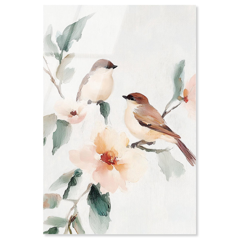 «Two Souls on Branch II», impression acrylique par Art Remedy, H 15 po x l 10 po