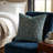 Dusky Gem Geometric Reversible Throw Pillow-715255939