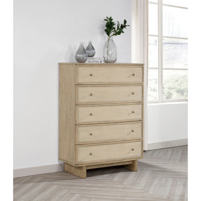 Commode 5 tiroirs Coastal Tall