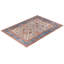 Tapis unique noué à la main Raffin - ivoire 8 pi 9 po x 12 pi 1 po Raffin