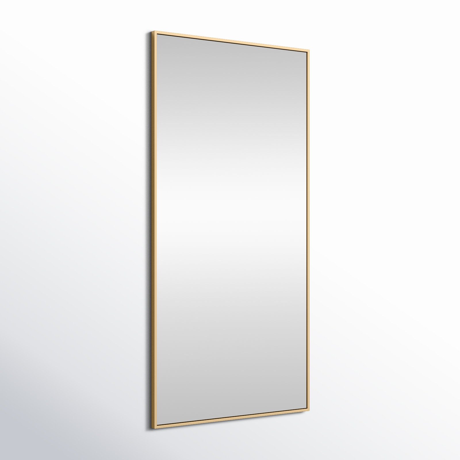 Sabine 36" Accent Mirror, 60" x 30", Brass
