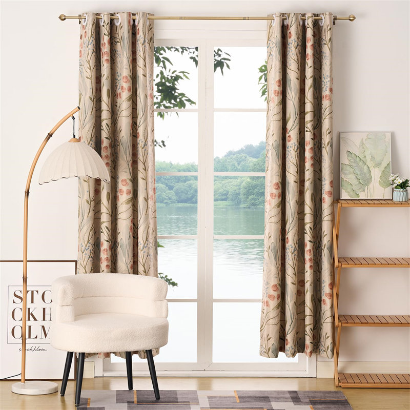 Awan Gold Curtain Track/Rail, 200cm