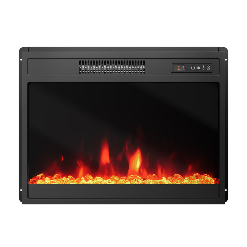 22.99'' W Electric Fireplace Insert