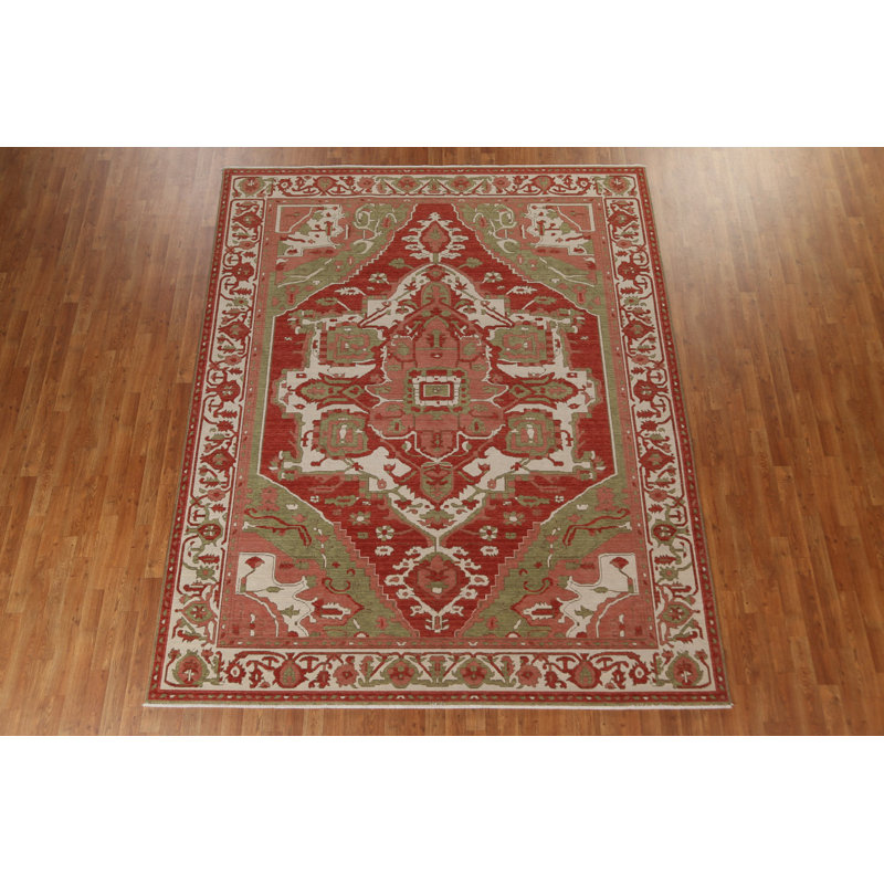 One-of-a-Kind 8' X 9'9" New Age Wool Area Rug in